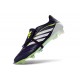 Crampons de Foot adidas Predator Tongue Elite FG Noir Blanc Vert