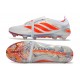Crampons de Foot adidas Predator Tongue Elite FG Blanc Rouge