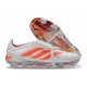 Crampons de Foot adidas Predator Tongue Elite FG Blanc Rouge