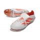 Crampons de Foot adidas Predator Tongue Elite FG Blanc Rouge