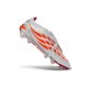 Crampons de Foot adidas Predator Tongue Elite FG Blanc Rouge