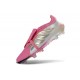 Crampons de Foot adidas Predator Tongue Elite FG Rose Blanc