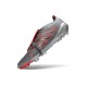 Crampons de Foot adidas Predator Tongue Elite FG Gris Rouge