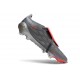 Crampons de Foot adidas Predator Tongue Elite FG Gris Rouge
