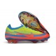 Chaussure Nike Zoom Mercurial Vapor XVII Elite FG Jaune Bleu Rouge