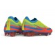 Chaussure Nike Zoom Mercurial Vapor XVII Elite FG Jaune Bleu Rouge