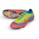 Chaussure Nike Zoom Mercurial Vapor XVII Elite FG Jaune Bleu Rouge