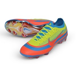 Chaussure Nike Zoom Mercurial Vapor XVII Elite FG Jaune Bleu Rouge