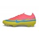 Nike Air Zoom Mercurial Vapor 17 Elite FG Nouvel Rouge Jaune Bleu