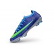 Nike Air Zoom Mercurial Vapor 17 Elite FG Nouvel Bleu Vert