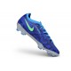 Nike Air Zoom Mercurial Vapor 17 Elite FG Nouvel Bleu Vert