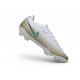 Nike Air Zoom Mercurial Vapor 17 Elite FG Blanc Vert luminescent Mtlc Or