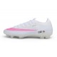 Nike Air Zoom Mercurial Vapor 17 Elite FG Nouvel CR7 Blanc Rose