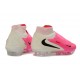 Crampons Nouvelles Nike Phantom 6 High Elite FG Rose Blanc