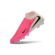 Crampons Nouvelles Nike Phantom 6 High Elite FG Rose Blanc