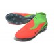 Crampons Nouvelles Nike Phantom 6 High Elite FG Hot Punch Noir Vert Strike