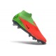 Crampons Nouvelles Nike Phantom 6 High Elite FG Hot Punch Noir Vert Strike