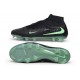 Crampons Nouvelles Nike Phantom 6 High Elite FG Noir Vert Illusion