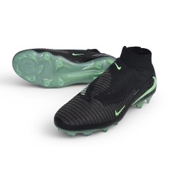 Crampons Nouvelles Nike Phantom 6 High Elite FG Noir Vert Illusion