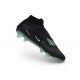 Crampons Nouvelles Nike Phantom 6 High Elite FG Noir Vert Illusion