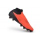 Crampons Nouvelles Nike Phantom 6 High Elite FG Brt Rouge foncé Dégradé Noir