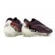 Chaussures de Foot Nike Phantom 6 Elite FG Bordeaux Crush Rouge Univ Fossile 