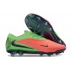 Chaussures de Foot Nike Phantom 6 Elite FG Rouge Vert