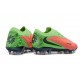 Chaussures de Foot Nike Phantom 6 Elite FG Rouge Vert