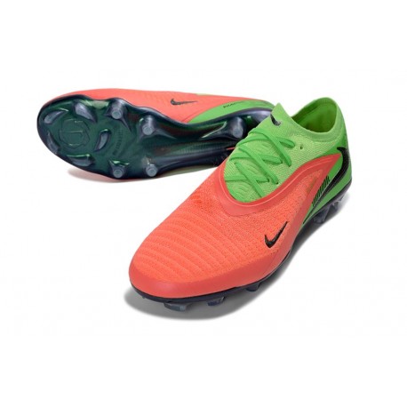 Chaussures de Foot Nike Phantom 6 Elite FG Rouge Vert