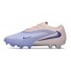 Chaussures de Foot Nike Phantom 6 Elite FG Bleu lavande Rose