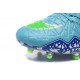 Crampons Nouveau Nike Hypervenom Phantom II Tech Craft FG Bleu Vert