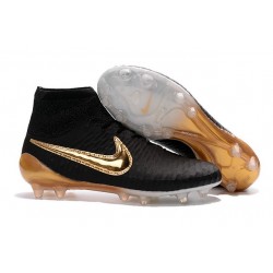 Crampon de Football Nouvelles Nike Magista Obra FG Noir Or