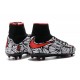 Crampons Nouveau Nike Hypervenom Phantom II Tech Craft FG Noir Rouge Blanc