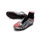 Crampons Nouveau Nike Hypervenom Phantom II Tech Craft FG Noir Rouge Blanc