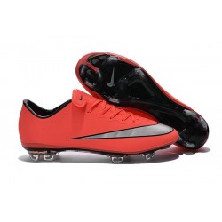 Nike Nouveaux Chaussures Mercurial Vapor X FG Ronaldo CR7 Mangue Argent
