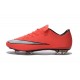 Nike Nouveaux Chaussures Mercurial Vapor X FG Ronaldo CR7 Mangue Argent