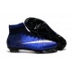 Chaussure a Crampon 2016 Neuf Nike Mercurial Superfly FG Bleu Royal Argent