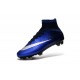 Chaussure a Crampon 2016 Neuf Nike Mercurial Superfly FG Bleu Royal Argent