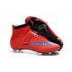 Nouvelles Nike Chaussures Football Mercurial Superfly FG ACC Homme Rouge Violet