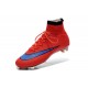 Nouvelles Nike Chaussures Football Mercurial Superfly FG ACC Homme Rouge Violet