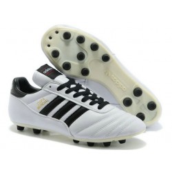 Adidas Copa Mundial FG - Chaussures de Foot à Crampons Moulés Blanc