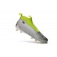 Chaussures Football Homme adidas Ace16+ Pure Control FG Argent Noir Jaune