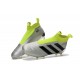 Chaussures Football Homme adidas Ace16+ Pure Control FG Argent Noir Jaune