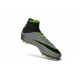 Nike Crampons Football 2016 Hypervenom Phantom II FG Homme Platine Vert Noir