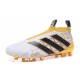 Chaussures Football Stellar Pack adidas Ace16+ Pure Control FG Blanc Or Noir