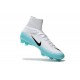Crampons Football Ronaldo Nike Mercurial Superfly 5 FG Blanc Bleu Noir