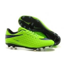 Neymar Crampon Football Nouveau Nike Hyper Venom Phantom FG Vert Violet