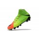 Nike Chaussure Football 2017 Hypervenom Phantom III DF FG Vert Orange Noir