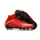 Nike Chaussure Football 2017 Hypervenom Phantom III DF FG Rouge Or