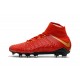 Nike Chaussure Football 2017 Hypervenom Phantom III DF FG Rouge Or